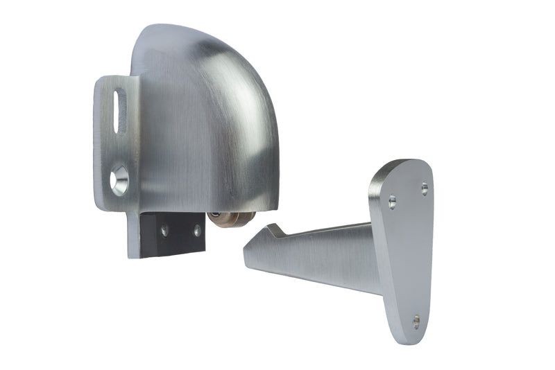 Automatic Door Holder with Stop, Rockwood 494-RKW, 494R, 494S