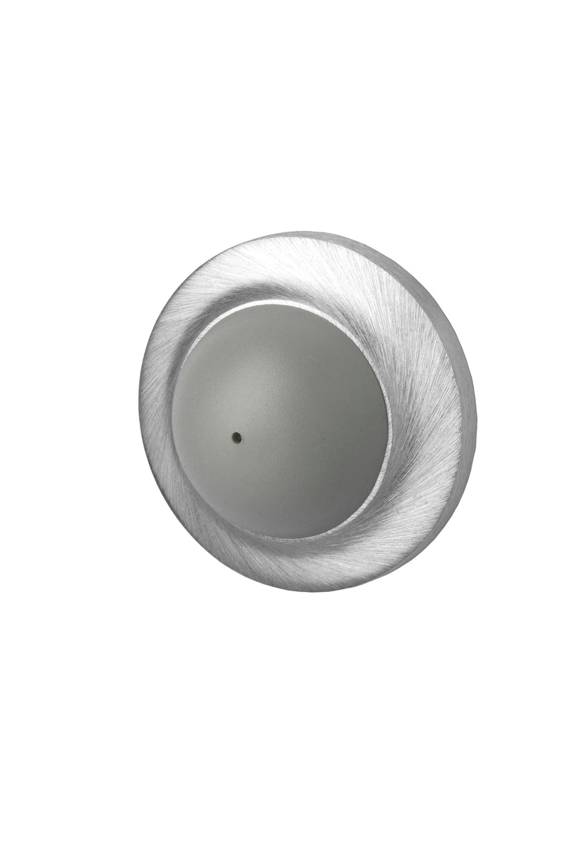 Solid Cast Wall Stop with Rubber Bumper (Pack Quantity 10, Rockwood 400, 401, 402