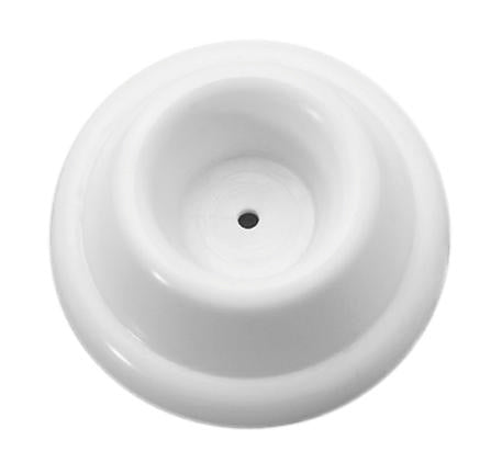 Adhesive Wall Stop with Concave Rubber Bumper (Pack Quantity 10), Rockwood 432W