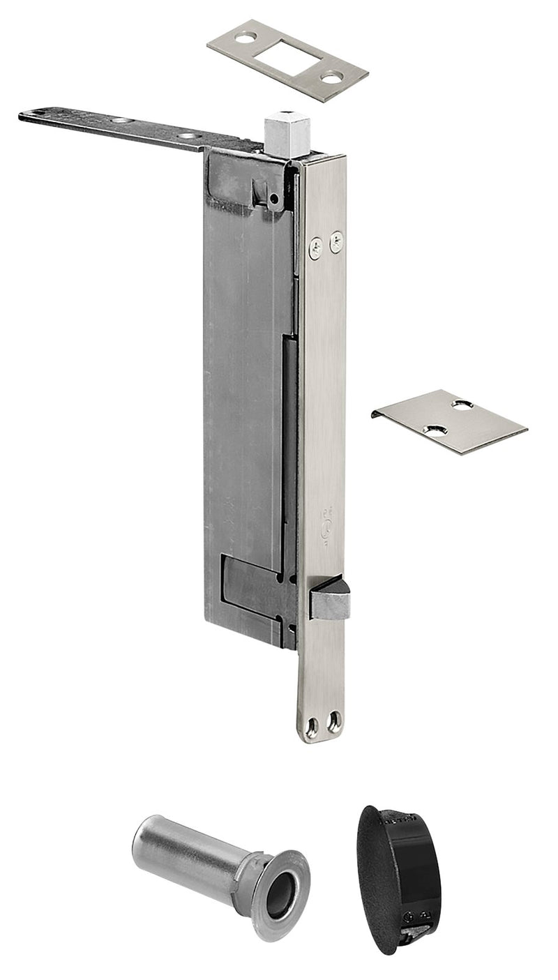 Automatic Flush Bolt with Bottom Fire Bolt for Fire Rated Wood Doors, Rockwood 2948