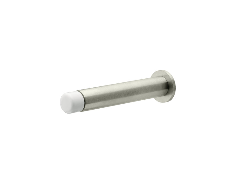 Long Base Board Mounted Door Stop with Base Plate, Rockwood RM877