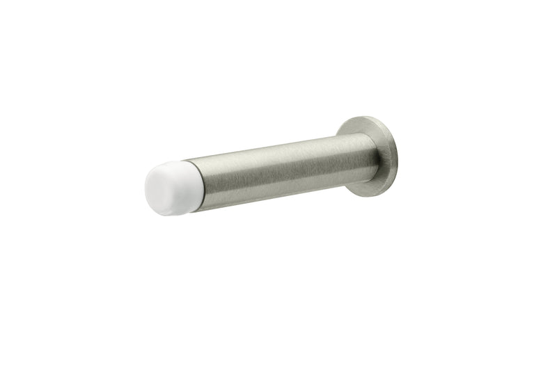Medium Base Board Mounted Door Stop with Base Plate, Rockwood RM876