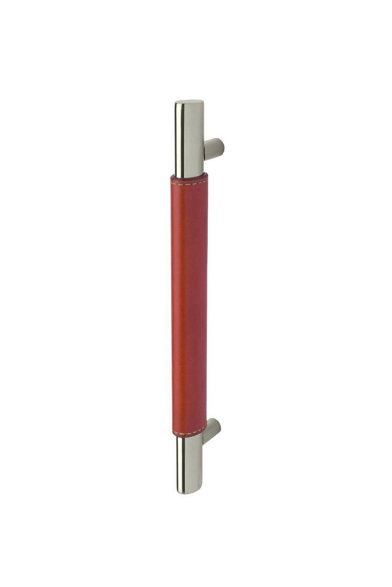 Leather Flat Oval Door Pull, Rockwood RM6220