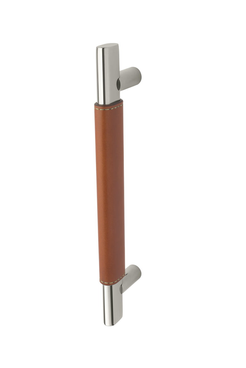 Leather Flat Oval Door Pull, Rockwood RM6230