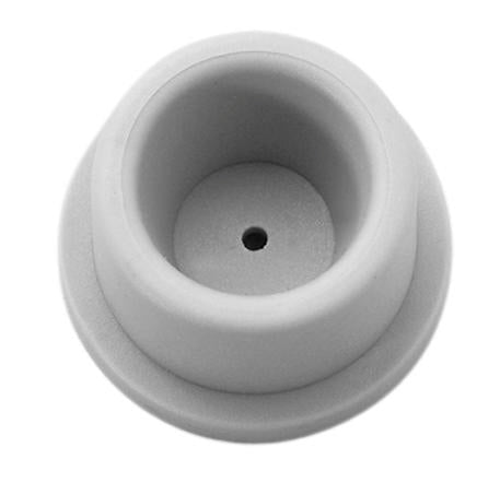 Wall Stop with Concave Rubber Bumper (Pack Quantity 10), Rockwood 431-RKW