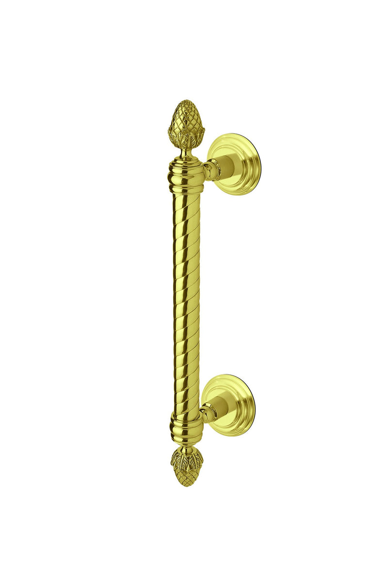 Classic Rope Grip Door Pull with Base Plate, Rockwood RM5662