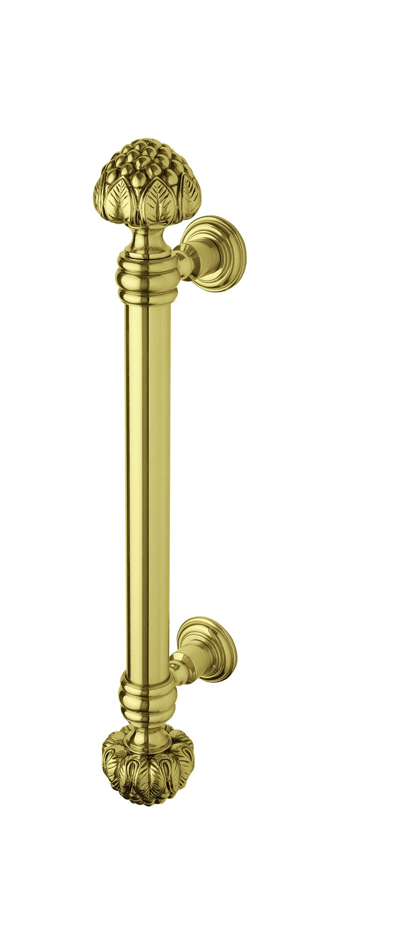Classic Plain Grip Door Pull with Base Plate, Rockwood RM5660