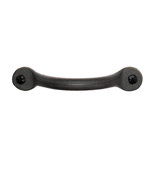Doorware.com Simple Black Iron Cabinet Pull, Acorn IR8BP