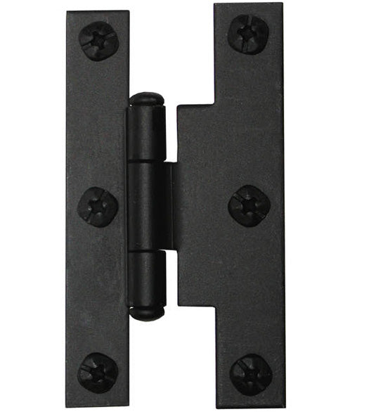Offset Smooth Iron 3 Inch H Cabinet Hinges, Acorn AH2BQ