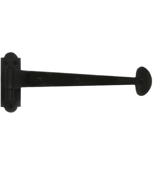 13-3/8 Inch Flush Bean Tip Shutter Hinge with Adjustable Pintle, Acorn AKFBP