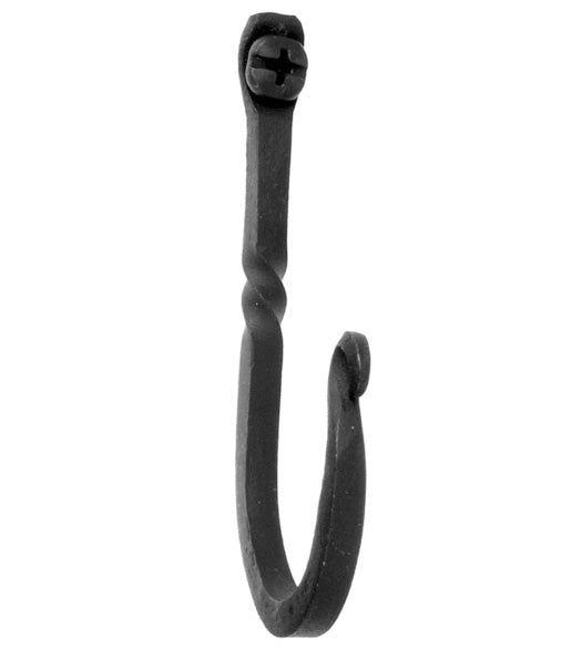Hand Forged Beaded Hook, Acorn AM9BP