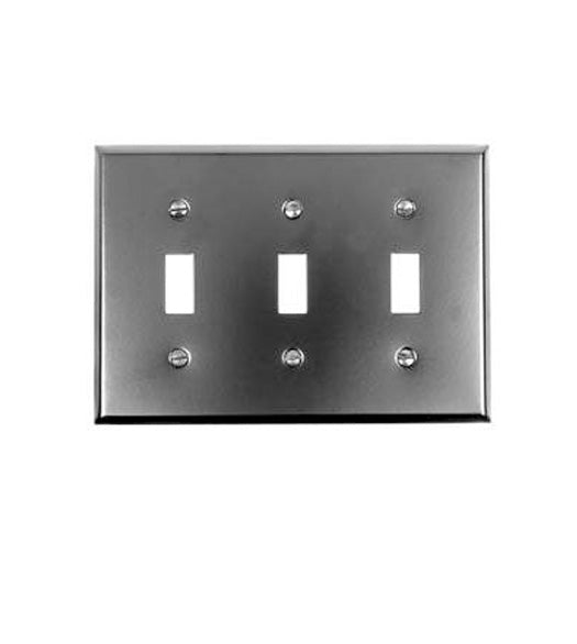 Triple Switch Plate, Acorn AW3BP