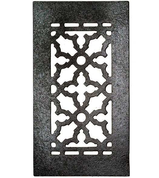 10 x 5-1/2 Cast Iron Grille, Acorn GR5BG-D