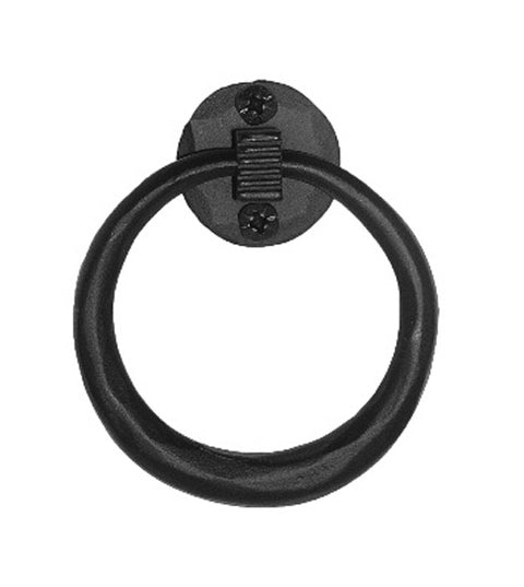 Doorware.com Traditional Iron Art Ring Pull, Acorn IPQBP