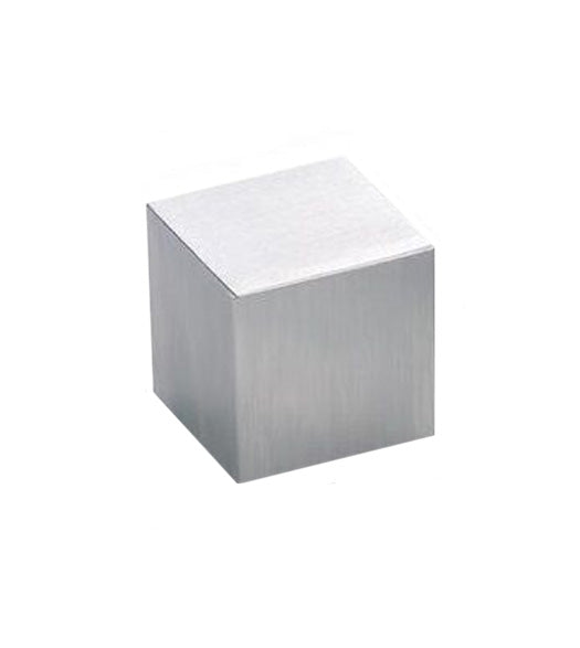 1 Inch Stainless Steel True Square Cabinet Knob, Acorn PMH-M-01