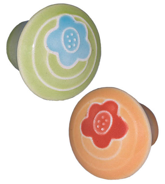 Doorware.com Aloha Single Flower Cabinet Knob, Acorn PR9YP