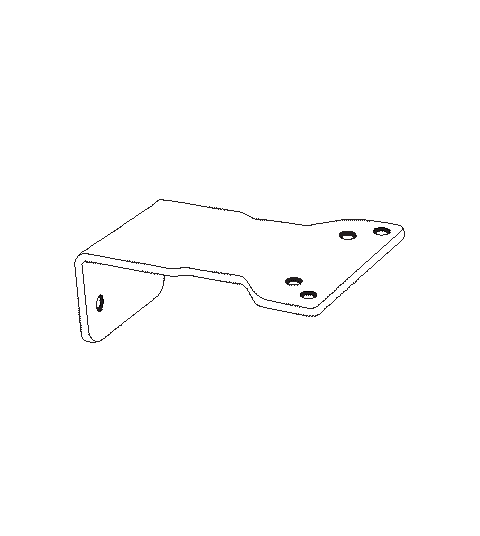 Friction Hold Open Arm Parallel Arm Bracket for American Eagle 5100, PDQ 999022