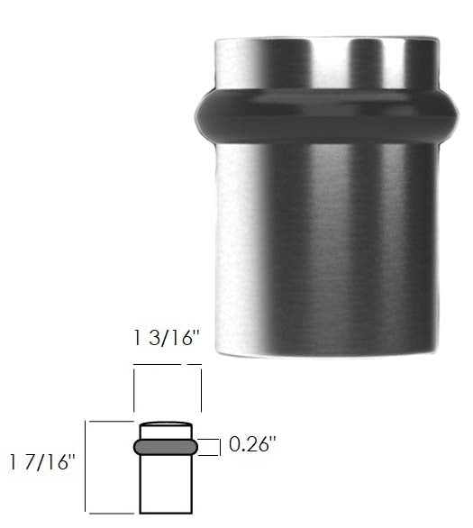 Stainless Steel Floor Door Stop, AHI 731-630