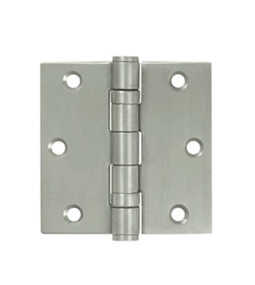 3.5 x 3.5 x Square Heavy Duty Grade Stainless Steel Hinge Ball Bearings, Pair, AHI SIG779-3535