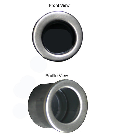 Contemporary Round Fingertip Edge Pull, AHI EP1272