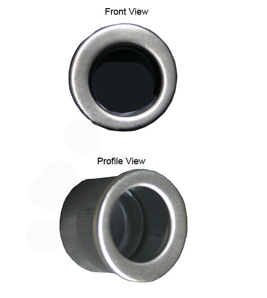 Contemporary Round Fingertip Edge Pull, AHI EP1272