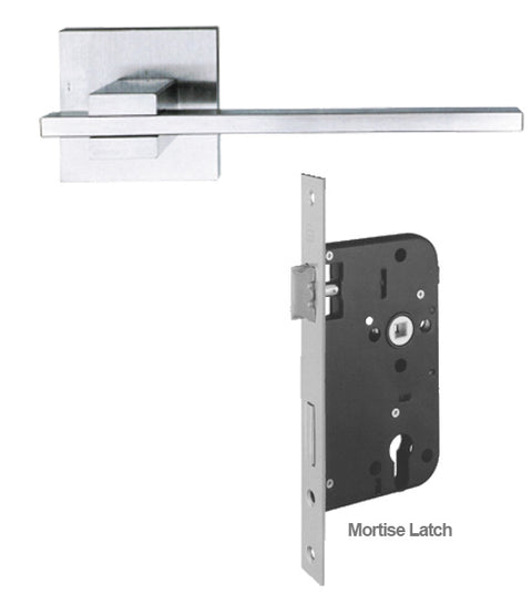 Doorware.com Stainless Steel European Mortise Leverset, AHI SIG203-EU1000