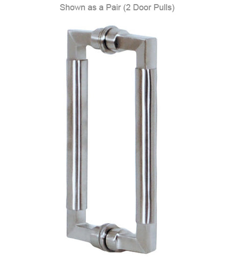 Doorware.com Two Tone Stainless Steel Shower Handles, Pair, AHI SD-SIG403-630