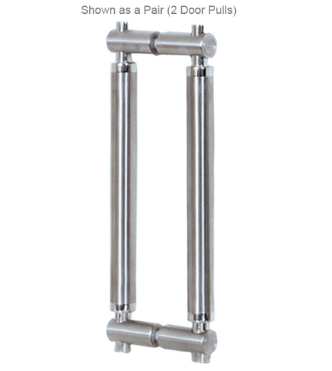 Doorware.com Contemporary Round Stainless Steel Door Pull, AHI SIG400-630