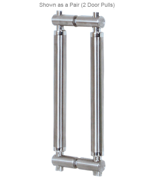 Doorware.com Contemporary Round Stainless Steel Door Pull, AHI SIG400-630