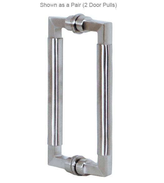 Doorware.com Two Tone Stainless Steel Door Pull, AHI SIG403-630