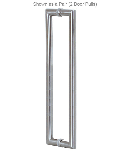48 Inch Long Contemporary Stainless Steel Door Handle, AHI SIG409-1220-630