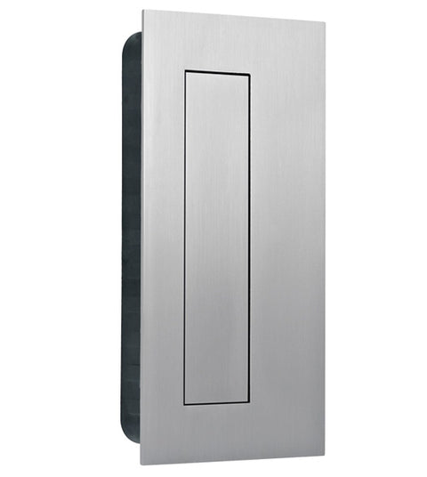 Stainless Steel Rectangular Flush Door Pull with Flush Cover, AHI SIG777-630