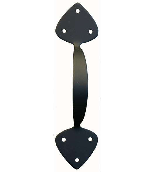 Spade Cast Iron Garden Gate Door Pull, Acorn APDBP