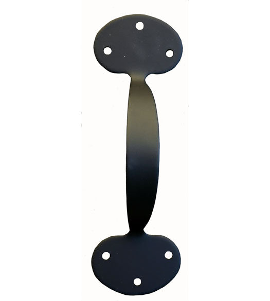 Bean Tip Cast Iron Garden Gate Door Pull, Acorn APFBP