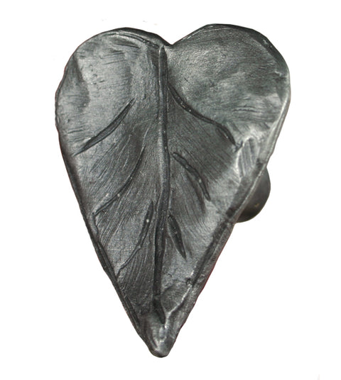 Pewter Leaf Cabinet or Drawer Knob, Acorn APRPP
