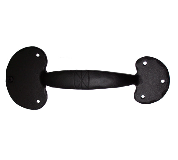 Big Bean Tip Cast Iron Door Pull, Acorn RPLBP