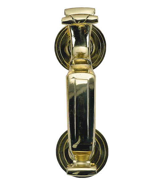 Doorware.com Solid Brass Traditional Doctors Door Knocker, Brass Accents A07-K5200