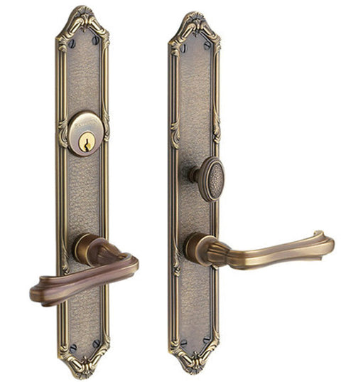 Doorware.com Lakewood Mortise Entry Set With Clawfoot Lever, Baldwin 6922