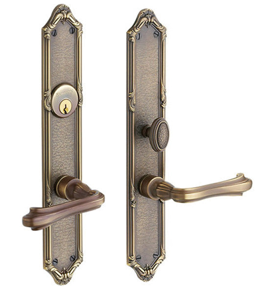 Doorware.com Lakewood Mortise Entry Set With Clawfoot Lever, Baldwin 6922