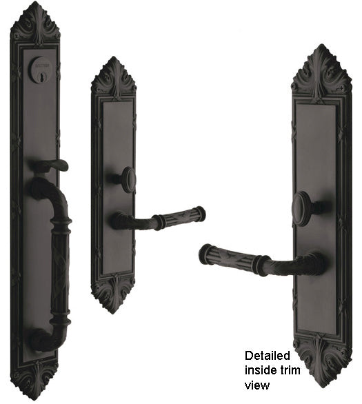 Edinburgh Ornate Mortise Handleset, Baldwin 6952