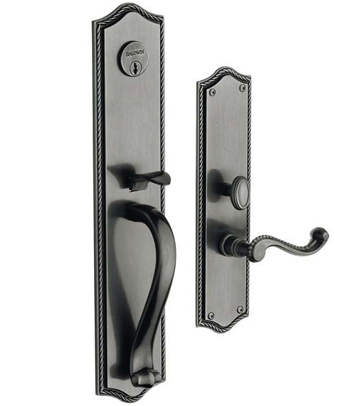 Ornate Bristol Mortise Handleset, Baldwin 6963