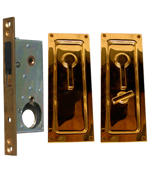 Doorware.com Baldwin Sliding or Pocket Door Privacy Lock