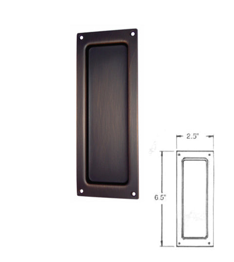 Doorware.com Charleston Pocket Door Flush Pull, Baldwin 8571