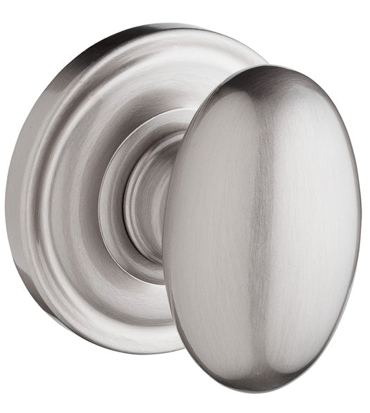 Ellipse Knob with Traditional Round Rose, Baldwin ELL-TRR