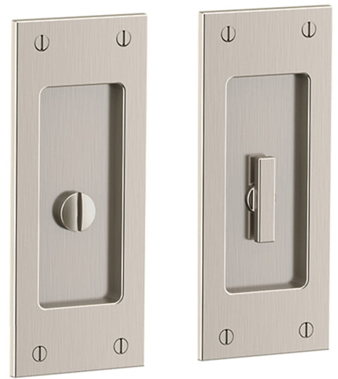 Santa Monica Pocket Door Privacy Set, Baldwin PD006-PRIV