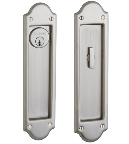 Boulder Pocket Door Keyed Entry, Baldwin PD016-ENTR/832xEMHT