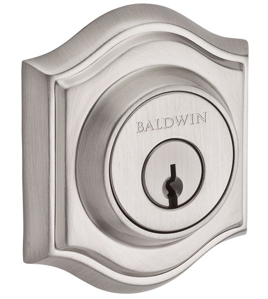Traditional Arched Rose Deadbolt, Baldwin TAD