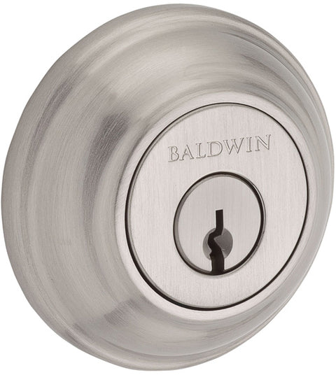 Traditional Round Rose Deadbolt, Baldwin TRD