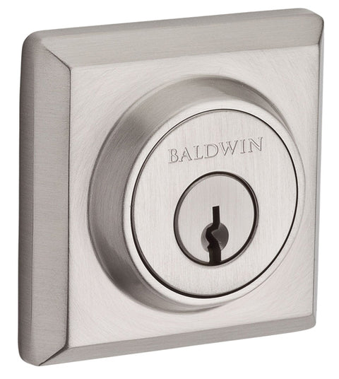 Square Rose Deadbolt, Baldwin TSD
