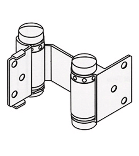 Doorware.com Louvered Door Double Acting Spring Hinge, Pair, Bommer 1514